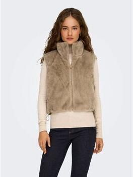 Only Boxy fit gilet in imitatiebont model 'DANA LIFE' - Foto 2