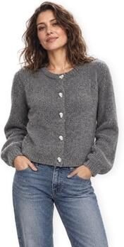 Only Vest Amber Cardigan Medium Grey Melange