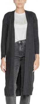 Only Grijze Gebreide Vest Vrouwen Collectie Gray Dames