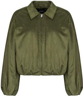Only Windjack ONLFIONA FAUX SUEDE PADDED BOMBER