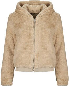 Only Pluche jas met capuchon ONLNEWANNA CONTACT SHERPA JKT OTW NOOS