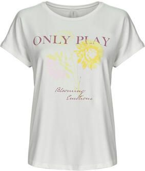 Only Play T-shirt Korte Mouw ONPAUB-BLUR ON SS BAT LOOSE