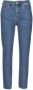Only Korte straight fit jeans met labelpatch - Thumbnail 1