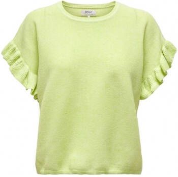 Only Sweater Knit Lina S S Celery Green