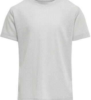 Only T-shirt Korte Mouw KONSILVERY