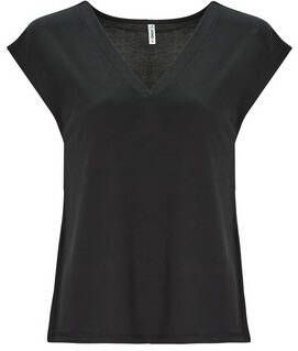 Only Shirt met V-hals ONLFREE S S MOD.V-NECK TOP JRS NOOS