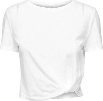 Only T-shirt Korte Mouw TOP BLANCO MUJER 15275318