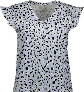 Only T-shirt Korte Mouw TOP VOLANTES MUJER 15259842