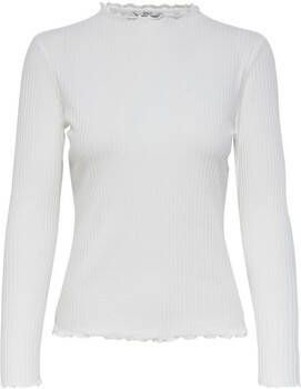 Only T-Shirt Lange Mouw T-shirt femme Emma manches longues col montant