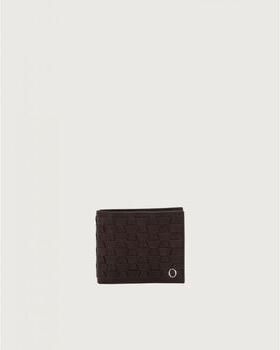 Orciani Portemonnee SU0114 CHEVRETTE WOVEN-TESTA DI MORO