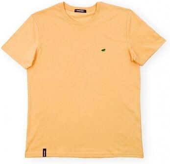 Organic Monkey T-shirt Korte Mouw Prince T-Shirt Yellow Mango