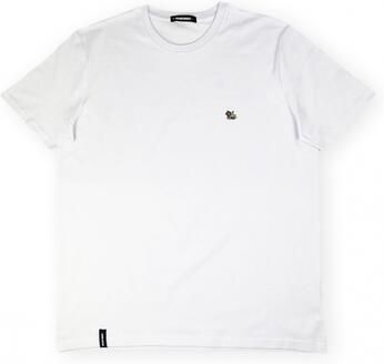 Organic Monkey T-shirt Korte Mouw Super T-Shirt White