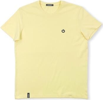 Organic Monkey T-shirt Power Off T-Shirt Yellow Mango