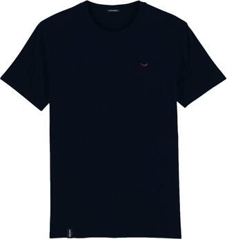 Organic Monkey T-shirt T-Shirt Red Hot Navy