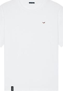 Organic Monkey T-shirt T-Shirt Red Hot White
