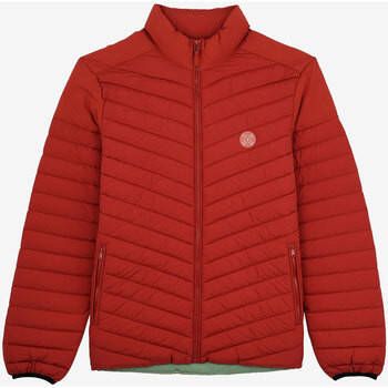 Oxbow Mantel Lichte gevoerde jas in twee stoffen O2JUNCO