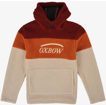 Oxbow Mantel Sherpa colorblock met trekkoord P2SIGURD