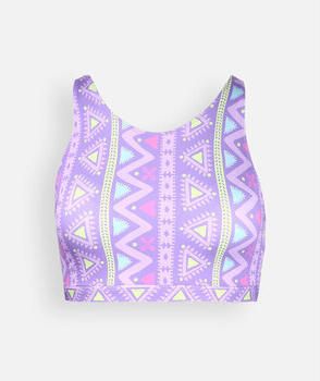 Oxbow Bikini Bedrukte hoge bh VOLTA