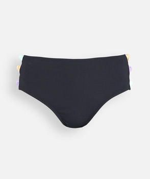 Oxbow Bikini Effen hoge taille met geknoopte zijkanten VICTORIA