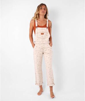 Oxbow Broek Bedrukte denim overall MARGARIDA