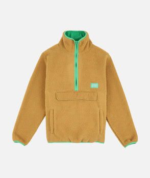 Oxbow Fleece Jack Contrasterend sweatshirt van fleece met halve rits SOREN