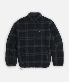 Oxbow Fleece Jack Sherpa met rits PLAID