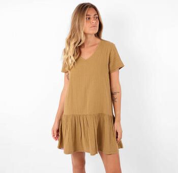 Oxbow Jurk Katoenen jurk vervaagde kleur DOMINGO