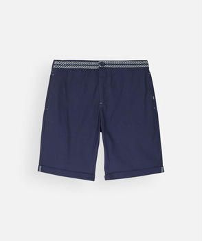 Oxbow Korte Broek Effen bermuda met halfelastische taille OMERY