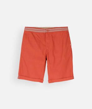 Oxbow Korte Broek Effen bermuda met halfelastische taille OMERY