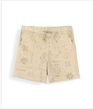 Oxbow Korte Broek Elastische bedrukte corduroy short SNAP
