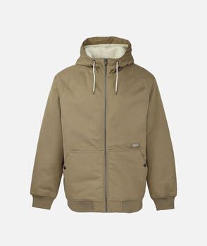 Oxbow Mantel Jack van canvas met sherpavoering JOAO