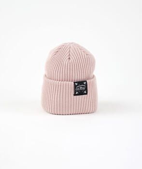 Oxbow Muts Effen geribde muts met omslag P2ALCALA