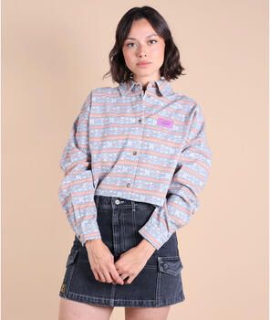 Oxbow Overhemd Kort AOP flanellen overhemd CURB