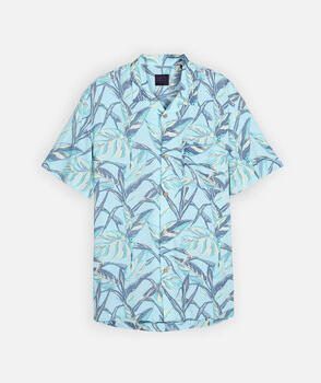 Oxbow Overhemd Korte Mouw Shirt met korte mouwen TROPICS