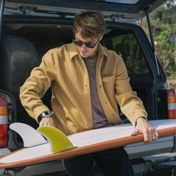 Oxbow Overhemd Lange Mouw Dik geborsteld effen overshirt CASCADE