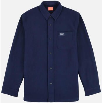 Oxbow Overhemd Lange Mouw Dik geborsteld effen overshirt CASCADE