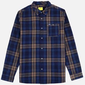 Oxbow Overhemd Lange Mouw Fluwelen geruit overhemd met lange mouwen CALDO