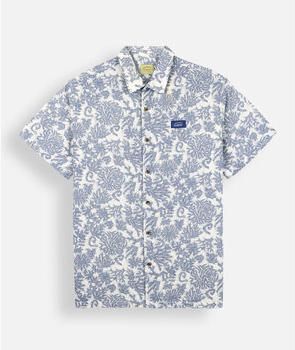 Oxbow Overhemd Lange Mouw Linnen katoenen overhemd met korte mouwen BARREL