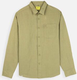 Oxbow Overhemd Lange Mouw Linnen shirt met lange mouwen BAROUDEUR