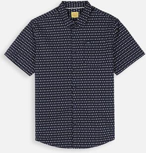 Oxbow Overhemd Lange Mouw Microprint shirt met korte mouwen MINIATURE