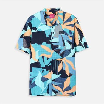 Oxbow Overhemd Lange Mouw Seersucker-shirt met korte mouwen WIPEOUT