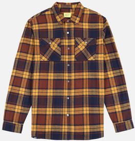 Oxbow Overhemd Lange Mouw Shirt met lange mouwen en grote geweven ruiten CREEK