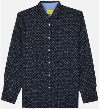 Oxbow Overhemd Lange Mouw Shirt met lange mouwen in microprint CERLAG