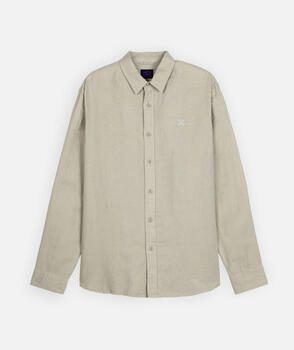 Oxbow Overhemd Lange Mouw Shirt met lange mouwen LINEN
