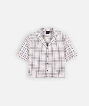 Oxbow Overhemd Shirt met korte mouwen CHECKS