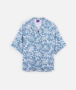Oxbow Overhemd Shirt met korte mouwen CORAL