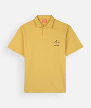 Oxbow Polo Shirt Korte Mouw Polo met borstzak en korte mouwen SANDBAR