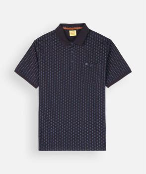 Oxbow Polo Shirt Korte Mouw Polo met korte mouwen en allover print MINIATURE