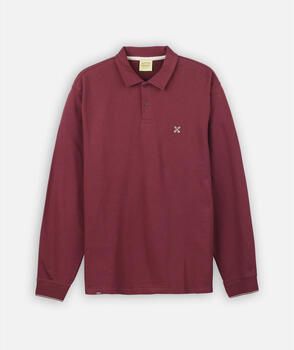 Oxbow Polo Shirt Lange Mouw Effen jersey polo met lange mouwen TIMELESS