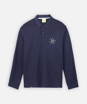 Oxbow Polo Shirt Lange Mouw Grafische polo met lange mouwen CIRCLE